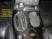 Radio AC Bezel w/Navigation, Real Carbon Fiber, C6 Corvette, 2005-up